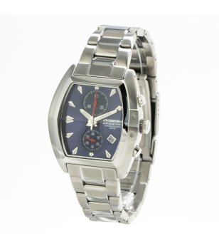 Мъжки часовник хронограф в сребристо снимка