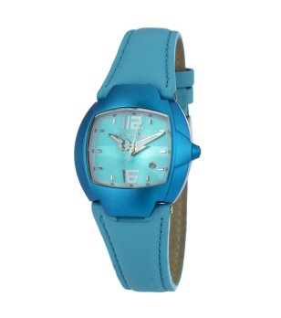 Аналогов мъжки часовник в тюркоазено синьо снимка