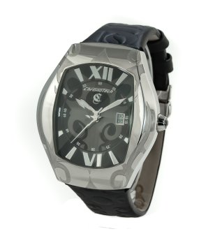 Мъжки аналогов часовник в черно и графит снимка