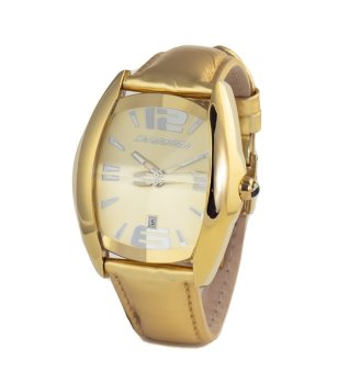 Аналогов унисекс часовник в златисто снимка