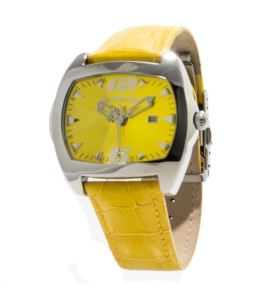 Хронограф с жълт дисплей снимка