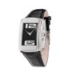 Унисекс часовник в черно и сребристо-0 снимка