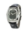Кварцов мъжки часовник в черно и сребристо-0 снимка