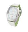 Unisex часовник с две лица зелено и бяло-0 снимка