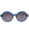 Дамски сини кръгли слънчеви очила-1 снимка