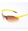 Спортни слънчеви очила с жълта полурамка-0 снимка