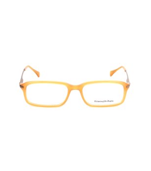 Мъжки правоъгълни рамки за очила в жълто снимка