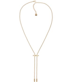 Дамско златисто колие снимка