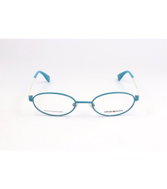 Дамски овални рамки за очила в синьо снимка