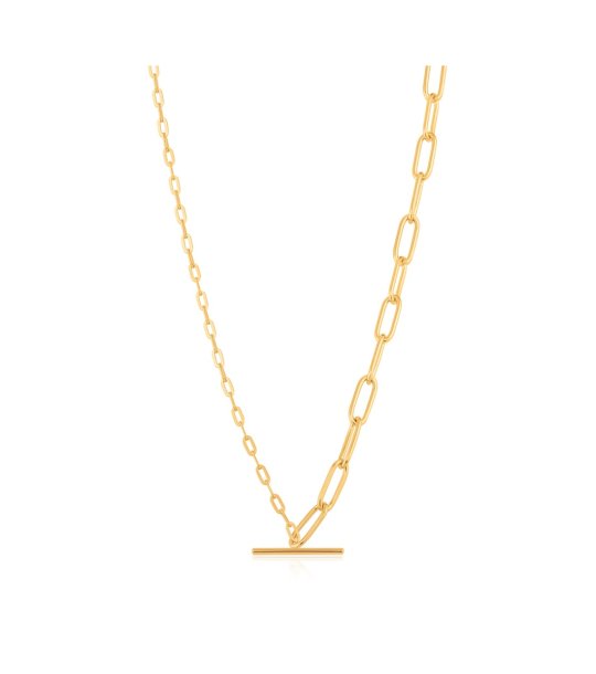 Дамско златисто колие с верижка снимка