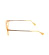 Мъжки правоъгълни рамки за очила в жълто-2 снимка