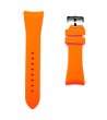Оранжева силиконова  каишка за часовник-0 снимка
