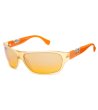 Унисекс оранжеви слънчеви очила-0 снимка