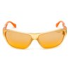Унисекс оранжеви слънчеви очила-1 снимка