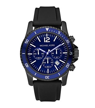 Хронограф часовник  в черно и синьо снимка