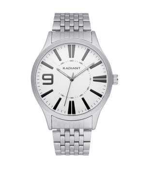 Мъжки кварцов часовник в сребристо снимка