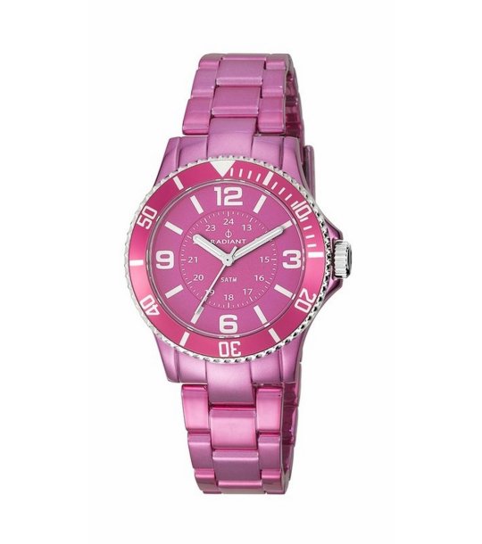 Дамски розов аналогов часовник снимка