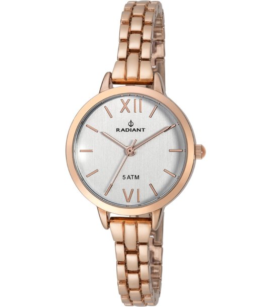 Дамски аналогов часовник в розовозлатисто снимка