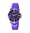 Аналогов дамски лилав часовник-0 снимка