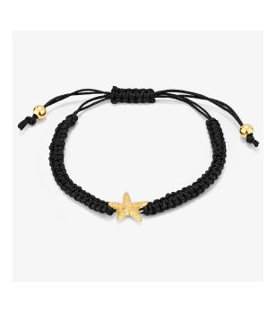 Макраме гривна с морска звезда снимка