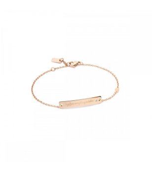 Розовозлатиста гривна с надпис снимка