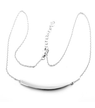 Дамско колие в сребристо снимка