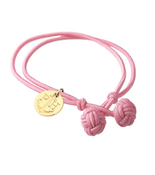 Дамска гривна с висулка в златисто снимка