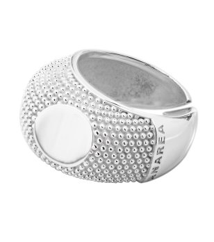 Текстуриран дамски пръстен размер 52 снимка