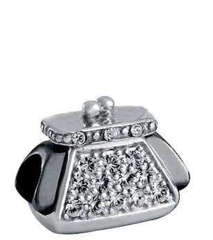 Талисман с формата на чанта с камъчета снимка