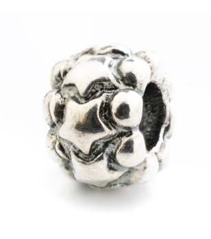 Сребрист талисман за гривна снимка