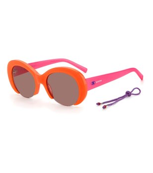 Дамски слънчеви очила в оранжево и розово снимка