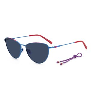 Дамски слънчеви очила в син нюанс снимка