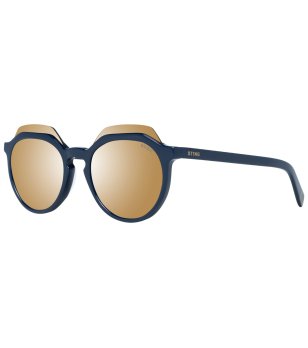 Тъмносини слънчеви очила с огледални лещи снимка