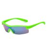 Спортни слънчеви очила в неоновозелено-0 снимка