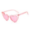 Розови детски слънчеви очила с форма на сърце-0 снимка