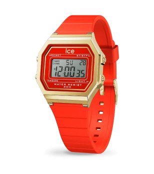 Дигитален часовник в червено снимка