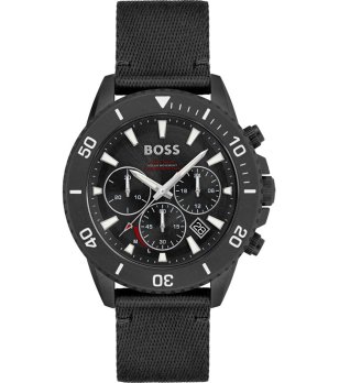 Мъжки кварцов часовник в черно снимка