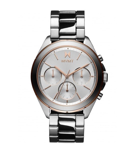 Мъжки часовник хронограф в цвят графит снимка