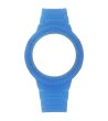 Синя силиконова каишка за часовник-0 снимка