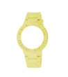 Жълта силиконова каишка за часовник-0 снимка