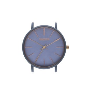 Син аналогов корпус за часовник снимка