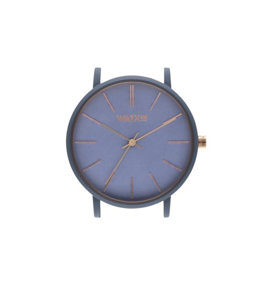 Син аналогов корпус за часовник снимка