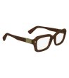 Кафяви дамски  рамки за очила-0 снимка