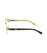 Дамски рамки за очила в жълто с черни дръжки-2 снимка