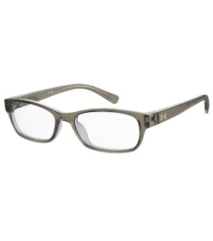 Дамски прозрачни рамки за очила в цвят маслина снимка