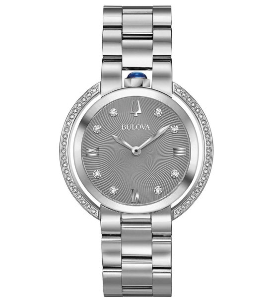 Дамски аналогов часовник в сребристо снимка