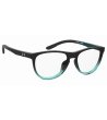 Мъжки рамки за очила в черно и зелено-2 снимка
