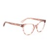 Дамски рамки за очила в цвят пудра-2 снимка