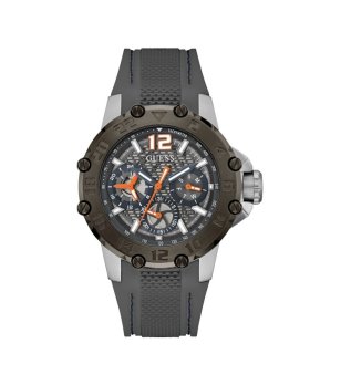 Мъжки часовник в черно и сиво  снимка