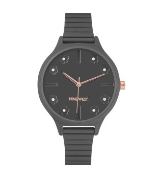 Дамски черен кварцов часовник снимка